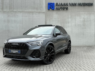 Audi Q3 45 TFSI e S Line Edition 245pk S-Tronic! 1e Eig|DLR|Panoramadak|Virtual Cockpit|LED Matrix|Leder|ACC|Camera|Black|Trekhaak