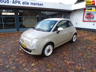 Fiat 500 1.2 Vintage '57 Lederen bekl./Climate Control/Speciale Vintage 16"LMV/ Speciale kleur Cappuccino met wit dak/PDC