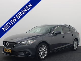 Mazda 6 Sportbreak 2.0 HP TS+ AUTOMAAT / XENON / STOELVERW / NAVI / CLIMA / PDC / BLUETOOTH / CRUISE / NL-AUTO