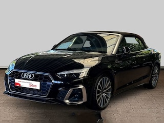 Audi A5 Cabriolet 40 TFSI S-LINE ** MATRIX, NAVI+, LEDER, TREKH, NEKVERW, 19-inch LMV, VIRTUAL ** 1e EIG - UNFALLFREI - € 31.000,= onder NP ** ** INFORMEER OOK NAAR ONZE AANTREKKELIJKE FINANCIAL-LEASE TARIEVEN **