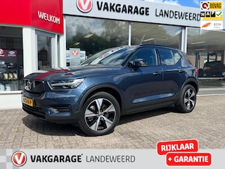 Volvo XC40 Recharge Twin Plus, trekhaak, navi, leder, 420KM Accu, BTW