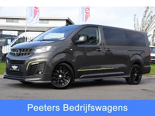 Opel Vivaro 2.0 CDTI L3H1 DC Irmscher Sport Camera, Cruise, Carplay, LED, Stoelverwarming, Head-Up, Keyless, 177pk, Automaat, 2 x Schuifdeur, Uniek!