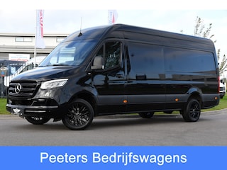 Mercedes-Benz Sprinter 317 1.9 CDI L3H2 RWD Black Edition Adaptieve Cruise, Camera, Carplay, 10,5'' Mbux, LED, Leder, Stoelverwarming, Dodehoek, NAVI, Uniek!