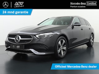 Mercedes-Benz C-klasse Estate 180 Business Line | Panorama - Schuifdak | Trekhaak Wegklapbaar | Alarmsysteem | DAB+ Radio | 17" Lichtmetalen Velgen | Voorstoelen Verwarmd