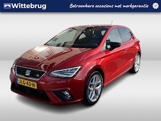 Seat Ibiza 1.0 EcoTSI FR / BEATS AUDIO/ FULL LINK/ PARK. SENSOREN + CAMERA/ RIJ-MODI/ NAVI/ 17" LMV/ LED/ CLIMA/ STOEL VERWARM.