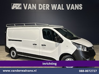 Opel Vivaro 1.6 CDTI 126pk L2H1 Inrichting Euro6 Airco | Camera | Navigatie | Imperiaal | LED | Trekhaak Cruisecontrol, Parkeersensoren, Bijrijdersbank
