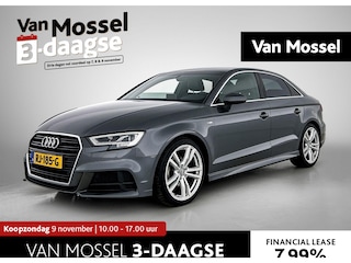 Audi A3 Limousine 1.0 TFSI S Line | Navigatie | Afgevlakt Sportstuur | Sportonderstel | Climate Control | LED | Bluetooth | Parkeersensoren | Cruise Control | Lichtmetalen Velgen |