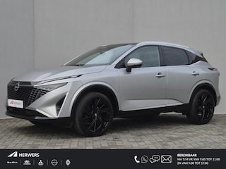 Nissan Qashqai 1.3 MHEV Xtronic Tekna Plus Automaat / Nieuw model / Facelift / Fabrieksgarantie tot 07-2027 / HUD / Panoramadak / Trekgewicht 1800 kg / Stuur-, Stoel en Voorruit verwarming / Elektrische achterklep / Stoel met massage functie /