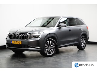 Skoda Kodiaq 1.5 TSI MHEV Sportline Business 7p 150pk | Trekhaak | Panorama dak | 7 persoons | Lederen bekleding | Camera achter | Navigatie | Elektrische bestuurdersstoel met geheugen | 18"LMV