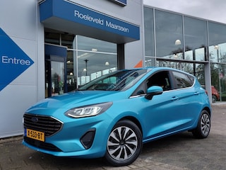 Ford Fiesta 1.0 EcoBoost 125pk Hybrid Titanium 5-Deurs | Apple Carplay+Android Auto | Clima | Adap.Cruise | Pdc | Rijstrook+Licht+Regensensor | Stoel+Stuurwielverwarming | Voorruitverwarming