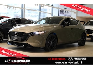 Mazda 3 Skyactiv-X 186pk M Hybrid Homura Aero Pack Diverse Accecoires! Groot voordeel!