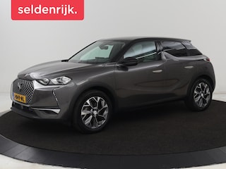 DS 3 E-Tense Performance Line+ 50 kWh | 1e eigenaar | Adaptive cruise | Matrix LED | Alcantara | Carplay | Navigatie | DAB | Parkeerhulp | Climate control | Dodehoek detectie