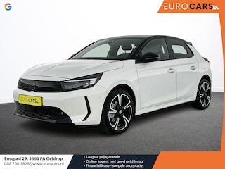 Opel Corsa 1.2 Turbo 136pk Hybrid GS Auto. Navigatie Apple Carplay/ Android Auto Camera Parkeersensoren Cruise Control Stoel- en stuurverwarming Climate Control Lichtmetalen velgen Getinte ramen