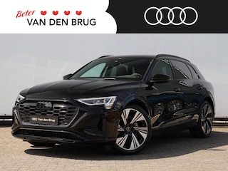 Audi Q8 e-tron 55 quattro S Edition 115 kWh 408pk | RS-stoelen | 22" Velgen | Adaptive Cruise | Camera | Luchtvering | Stoelverwarming | Elek. stoelen | Geheugen best. stoel |