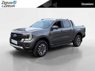 Ford Ranger Wildtrak Double Cab 2.3 PHEV 205 kW/278 pk | Uit Voorraad Leverbaar | Prijs inclusief Ford Voordeel, BPM & Kosten Rijklaarmaken | 5 persoons | GRIJS kenteken | Elektrische Rollertop | Trekhaak | Adaptive Cruise control