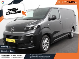 Opel Vivaro 2.0 BlueHDi 180 S&S L3 Automaat Apple Carplay /  Android Auto Parkeersensoren V+A Trekhaak Camera Navigatie Cruise Control LED koplampen houten afwerking laadruimte