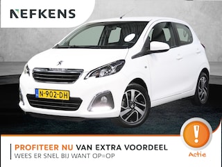 Peugeot 108 1.0 e-VTi Allure | 1ste eigenaar | AppleCarplay/AndroidAuto | Climate Control | Camera | Bluetooth | LED | Start/Stop Systeem | Buitenspiegels elektrisch verstel -en verwarmbaar | 15"LMV | Isofix |