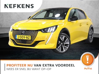 Peugeot 208 GT 50kWh 136PK | 1ste eigenaar | ACCURAPPORT 100% | LEER/Alcantara | 3 FASE | Glazen dak | Adaptive Cruise Control | Climate Control | Camera | Dodehoekdetectie | Stoelverwarming |  FULL LED | Sfeerverlichting | Isofix | Privacy Glass |