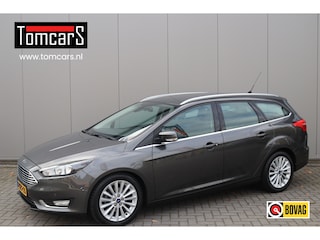 Ford Focus Wagon 125PK EcoB. First Edition Cruise-control/Parkeerhulp/Climate-control/17-Inch