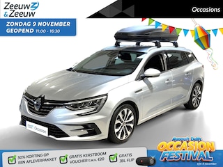 Renault Mégane Estate 140PK TCe Techno | GRATIS DAKDRAGERS & DAK KOFFER | 9,3" Navi | Camera | Cruise Control | Climate Control | Full LED | Lichtmetalen Velgen | Apple CarPlay/Android Auto | Licht & Regen Sensor |