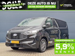 Ford Transit Custom 2.0 EcoBlue 136pk L2H1 320 AUT Limited | Winter Pack | Navigatie | Houten Afwerking Zijpanelen |