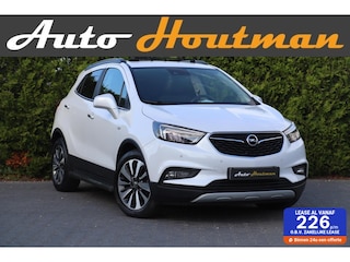 Opel Mokka X 1.4 Turbo Automaat 4x4 Edition 154 Pk Ecc|Leder|Camera|Nav|Parelmoer wit|Pdc|Trhk