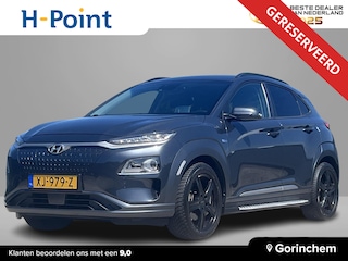 Hyundai Kona EV Premium 64 kWh | Adaptieve cruisecontrol | Head up display | Lederen bekleding | Sidebars |