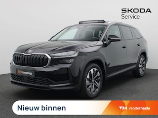 Skoda Kodiaq 1.5 TSI MHEV Business Edition 7p. 150PK DSG matrix led, trekhaak, adaptive cruise, side assist, schuif-kanteldak, stuur-stoelverwarming, achteruitrijcamera, alarm, keyless, 19" lichtmetaal