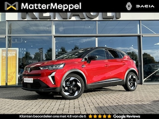 Renault Captur 1.6 E-Tech Full Hybrid 145 Techno | Stoel+Stuurverwarming | Climate Control | Draadloze Telefoonlader | Camera + Sensoren | Two-Tone | Apple CarPlay/Android Auto