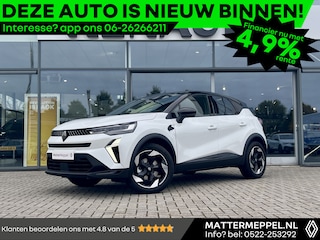 Renault Captur 1.6 E-Tech Full Hybrid 145 Techno | Stoel+Stuurverwarming | Climate Control | Draadloze Telefoonlader | Camera + Sensoren | Two-Tone | Apple CarPlay/Android Auto