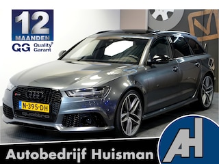 Audi A6 Avant 4.0 TFSI 445kW/605pk Aut8 Quattro Performance Pro Line Plus KERAMISCHE REMMEN + PANODAK + BOSE + ADAPT.CRUISE + DODEHOEK + CARBON INLEG + DIAMOND STITCH + MMI PLUS + DYNAMIC STEERING + HEAD-UP + 360 CAMERA + STOELVERWARMING V&A + PARKSENSOREN + 21" LMV!!