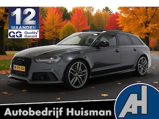 Audi A6 Avant 4.0 TFSI 445kW/605pk Aut8 Quattro Performance Pro Line Plus KERAMISCHE REMMEN + PANODAK + BOSE + ADAPT.CRUISE + DODEHOEK + CARBON INLEG + DIAMOND STITCH + MMI PLUS + DYNAMIC STEERING + HEAD-UP + 360 CAMERA + STOELVERWARMING V&A + PARKSENSOREN + 21" LMV!!