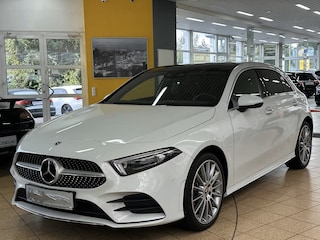 Mercedes-Benz A-klasse 250e AMG ** LED, MBUX+, DISTR, PANORAMA, HuD, 2-Zone CLIMA, 19-inch LMV,  ** 1e EIG - UNFALLFREI ** ** INFORMEER OOK NAAR ONZE AANTREKKELIJKE FINANCIAL-LEASE TARIEVEN **