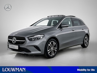 Mercedes-Benz B-klasse 250 e Business Solution Luxury Line | Panoramaschuifdak | Trekhaak | Donkergetint glas achter | GUARD 360 ° Vehicle protection Plus | Sierelementen lindehout zwart | EASY PACK achterklep | Keyless-Go comfortpakket |