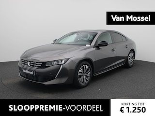 Peugeot 508 1.2 PureTech 130 S&S EAT8 Allure Pack | ACHTERUITRIJCAMERA | APPLE CARPLAY | CLIMATE CONTROL | SFEERVERLICHTING | CRUISE CONTROL |