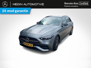 Mercedes-Benz C 200 Estate Automaat AMG Line | Premium Pakket | Parkeerpakket met 360° Camera | Panoramadak | Keyless | Sfeerverlichting | Memory | Stoelverwarming | LED