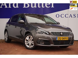Peugeot 308 1.2 131PK PureTech Blue Lease Premium+Led+Navigatie+Pano-dak+Half-Leder = ZEER NETJES + NIEUWE DISTRIBUTIE-SNAAR !!
