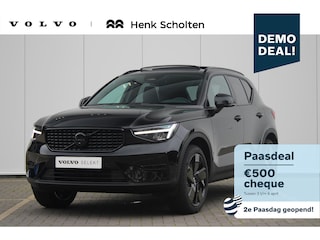 Volvo XC40 B4 Plus Black Edition Panoramisch Schuif-/Kanteldak, Adaptieve Cruise Control met Pilot Assist, Premium Audio by Harman Kardon, Elektrisch bedienbare bestuurdersstoel met geheugen, 360 Parkeercamera, Park Assist voor + achter, Verwarmbare voorstoelen + stuurwiel, Adaptieve koplampen, 20'' Lichtmetalen wielen