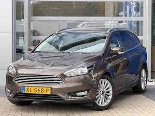 Ford Focus Wagon 1.0 Titanium | Stuurwiel verw. | Parkeerhulp | Climate Control | Dealer onderhouden