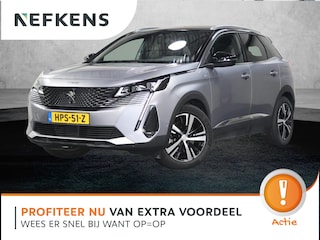 Peugeot 3008 300pk HYbrid4 GT | AppleCarPlay/AndroidAuto | 4x4! | Navigatie | Stoelverwarming | Schuifkanteldak | Adaptive Cruise Control | Keyless | FULL LED | 360'Camera | Isofix | Privacy Glass | Elektrische Klep |
