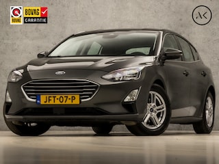 Ford Focus 1.0 EcoBoost Titanium Sport Automaat (APPLE CARPLAY, GROOT NAVI, STUUR/STOELVERWARMING, KEYLESS, LM VELGEN, SPORTSTOELEN, PARKEERSENSOREN, DAB+, LANE ASSIST, NIEUWE APK, NIEUWSTAAT)