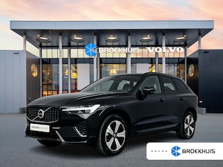 Volvo XC60 T6 Recharge Plus Dark | 19" Allseason | Sportstoelen | Trekhaak | Full LED | Elektrisch verstelbare stoelen | Panoramadak | Adaptieve cruise | BLIS | Stoel/stuur/achterbankverwarming | Parkeercamera