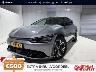 Kia EV6 Plus 77.4 kWh Trekhaak, Btw auto, NL auto, Apple Carplay/Android Auto, Navigatie, Stoel en stuur verwarming.