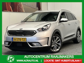 Kia Niro 1.6 GDi HYBRID EXECUTIVE LINE AUTOMAAT TREKHAAK NAVIGATIE A RIJ CAMERA STUUR EN STOELVERWARMING LEDER INT APPLE CARPLAY 18 INCH LMV ZEER MOOI !!