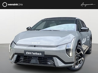 Kia EV4 Fastback GT-PlusLine 81.4 kWh DEMO | Trekhaak | Stoelventilatie | Panoramisch schuifkanteldak | Stoel ventilatie | 360 graden camera | Beschikbaar vanaf 02-2026 |