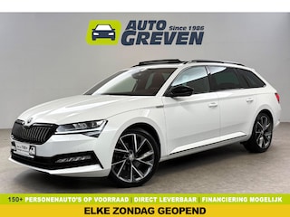 Skoda Superb Combi 1.4 TSI iV 218PK Sportline | Pano | 360° | Virtual | Sfeerverl. | Memory | Canton | Camera | Carplay | Adap. Cruise