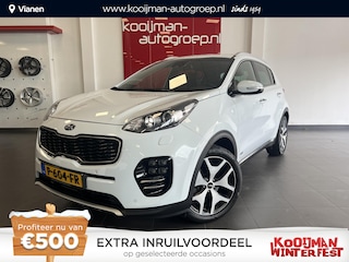 Kia Sportage 1.6 T-GDI 4WD GT-Line AUTOMAAT| Stoel+ Stuurverwarming| Navigatie| Achteruitrijcamera | 19 Inch lm velgen| Smart key| Volledig lederen bekleding