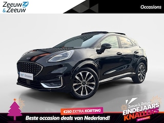 Ford Puma 1.0 EcoBoost Hybrid ST-Line Vignale | Zeer compleet | Open dak | Full LED | B&O Audio | Lederen bekleding |