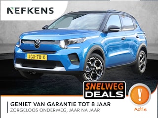 Citroën C3 Max 113pk 44 kWh | VOORRAAD KORTING | TOT 8 JAAR GARANTIE! | Profiteer NU nog van 17% bijtelling! | Navigatie | Achteruitrijcamera | Climate Control | Apple Carplay/Android Auto