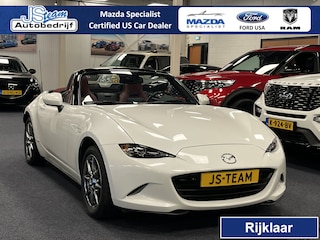 Mazda MX-5 ND Roadster 1.5 SkyActiv-G 132PK 100th Anniversary Bose Leder Camera PDC Apple CarPlay